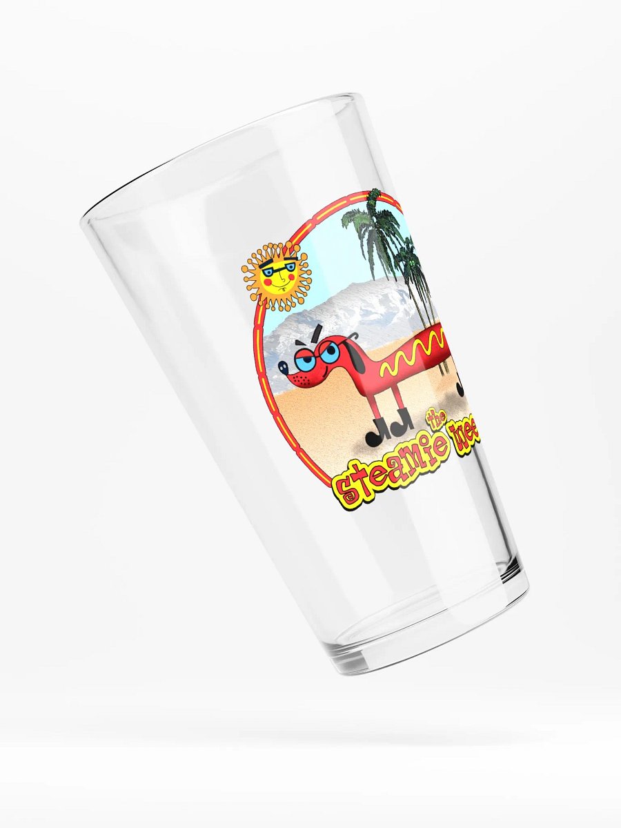 Retro Logo Pint Glass product image (4)