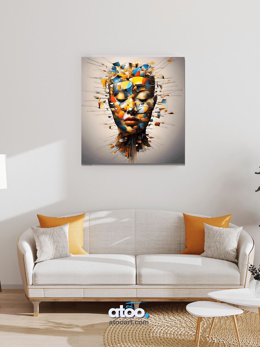 Understanding Women | Abstract Approach | Canvas Artistic Painting product image (4)