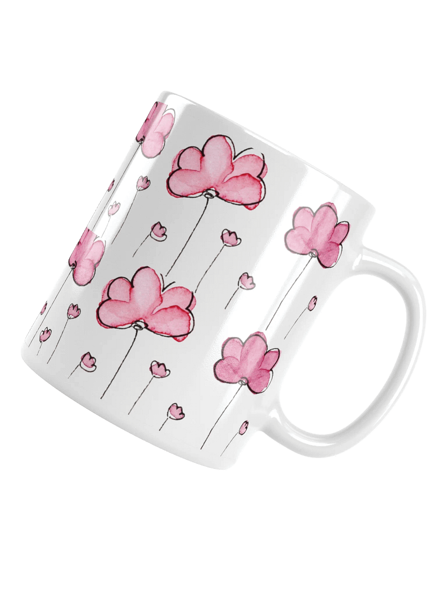 Pink Floral Elegance Mug product image (11)