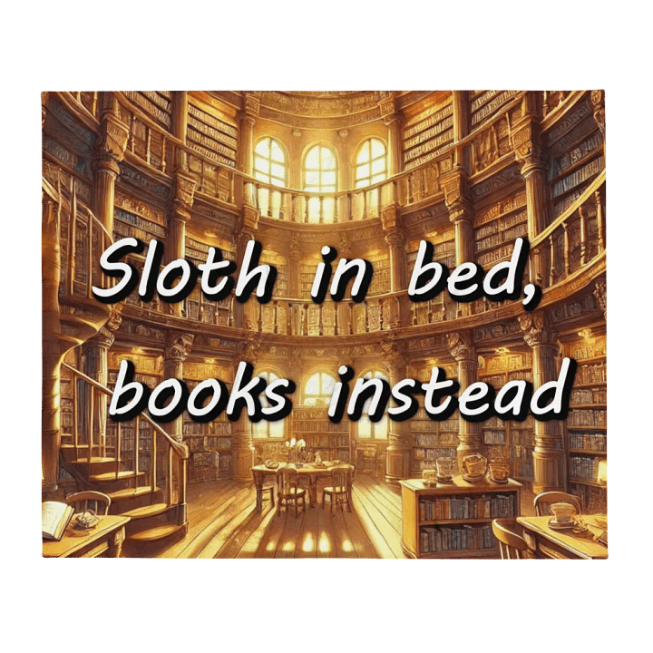 Library Escape Throw Blanket product image (2)