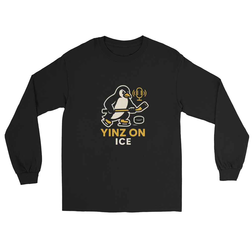 Yinz on Ice Logo Long Sleeve Tee product image (4)