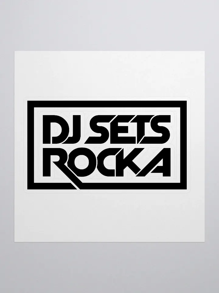 DJSETSROCKA STICKER product image (1)