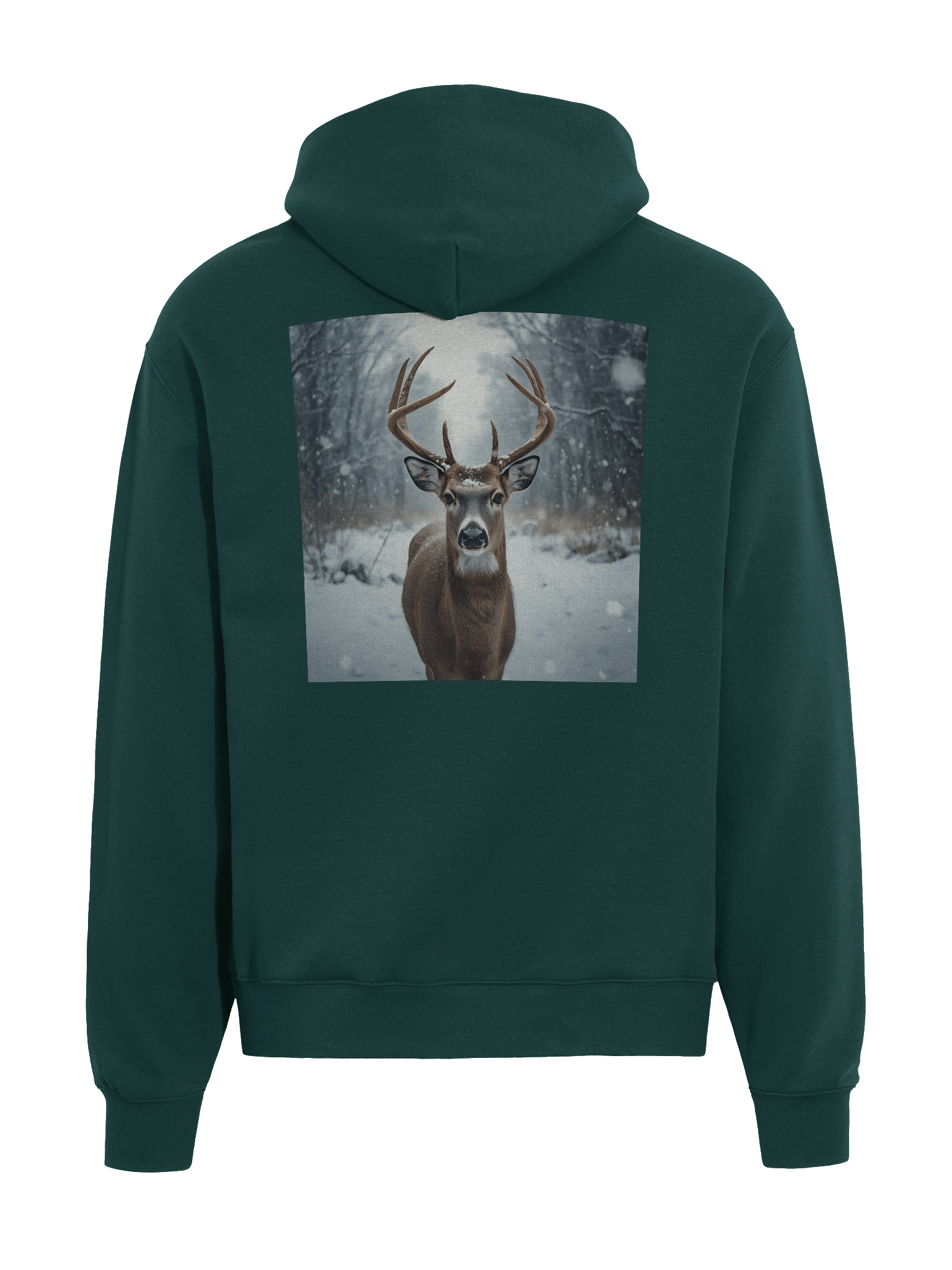 Winter Wonderland Deer Oversized Hoodie product image (18)