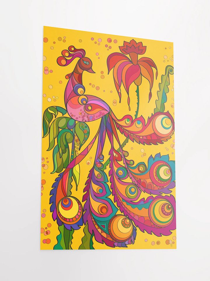 Vibrant Matte Poster: Transform Your Space! - Tropical Bird product image (2)
