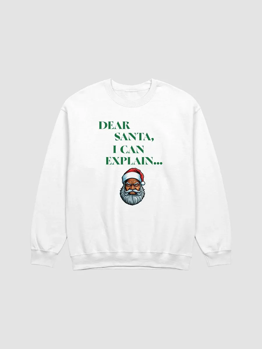 Grumpy Santa Explanation Sweatshirt product image (21)