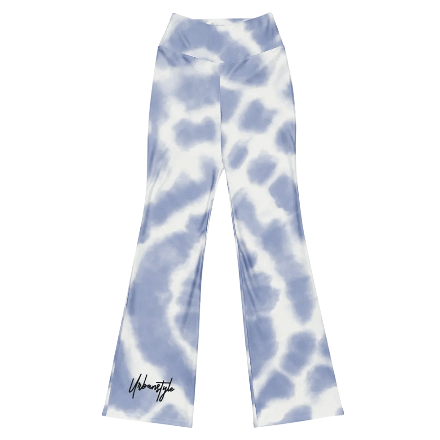 Ripple Effect Tie-Dye Flare Leggings product image (7)