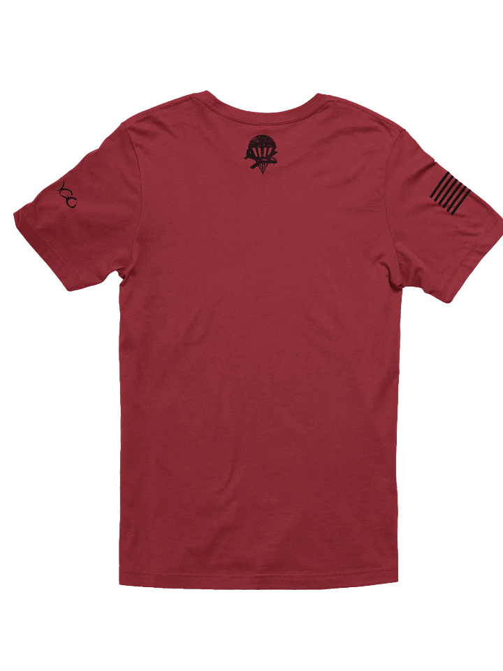 Murdered Out Skull Beret Tshirt product image (2)