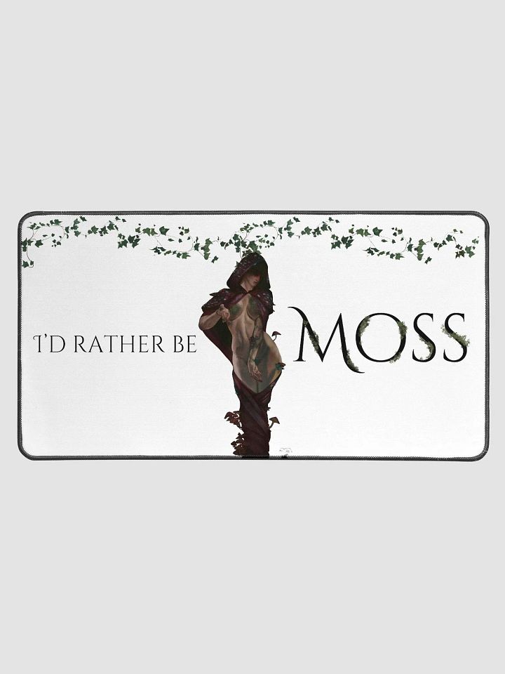 I'd rather be MOSS | Desk Mat product image (1)