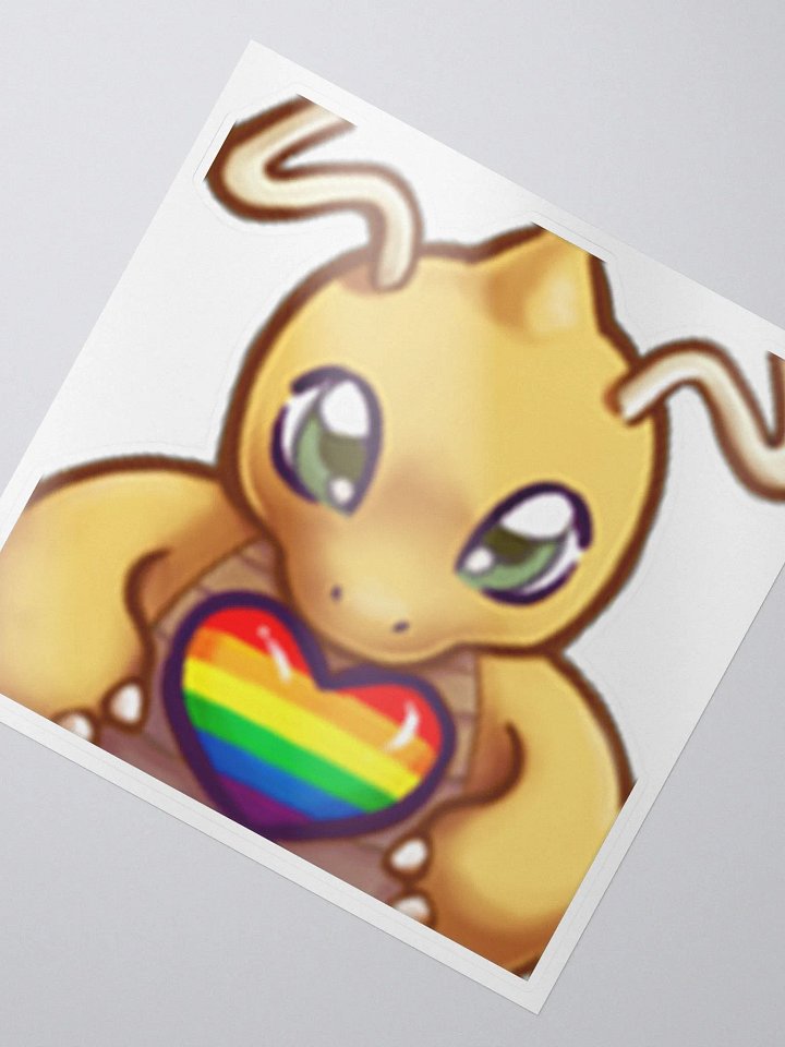 Dragon Pride Emote Sticker! product image (2)