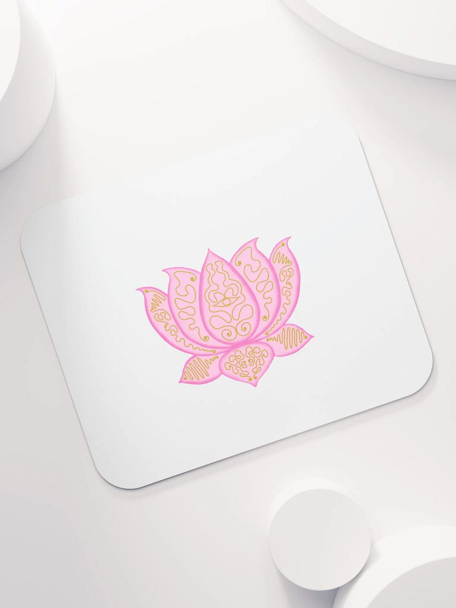 Golden Lotus Mouse Pad product image (7)