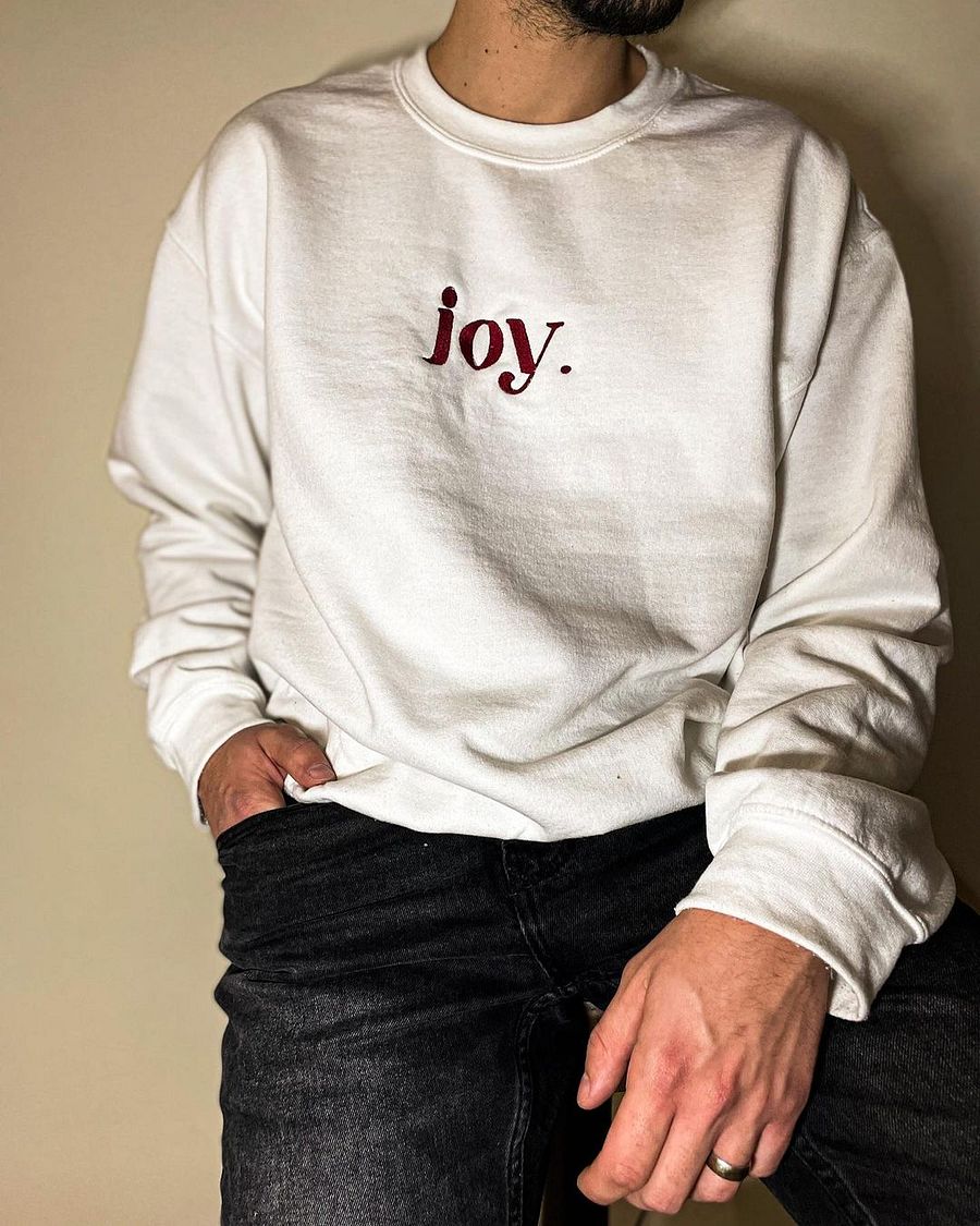 Joy unisex sweatshirt product image (3)
