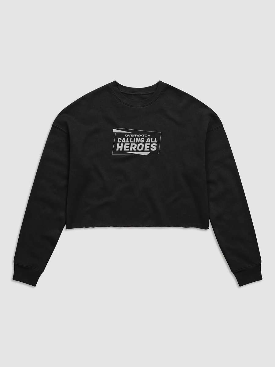 Calling All Heroes Fleece Crop Sweatshirt product image (1)