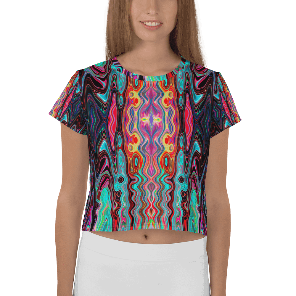 RADIANT RESONANCE | AMPLIFIED CROP TEE product image (1)