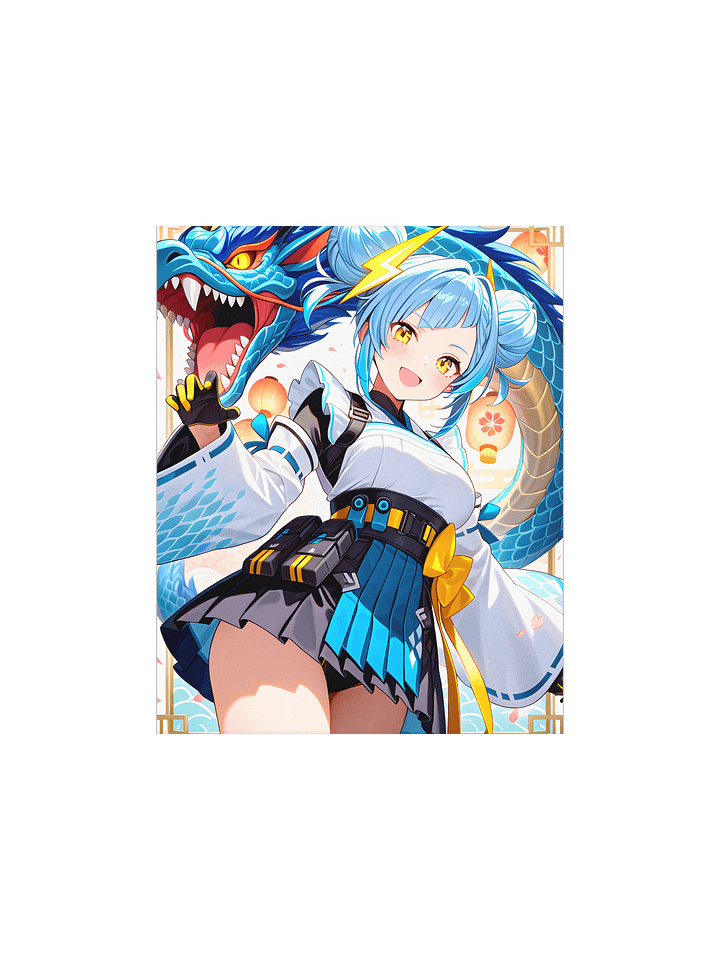 Skyla Japanese Dragon #2 Print product image (3)