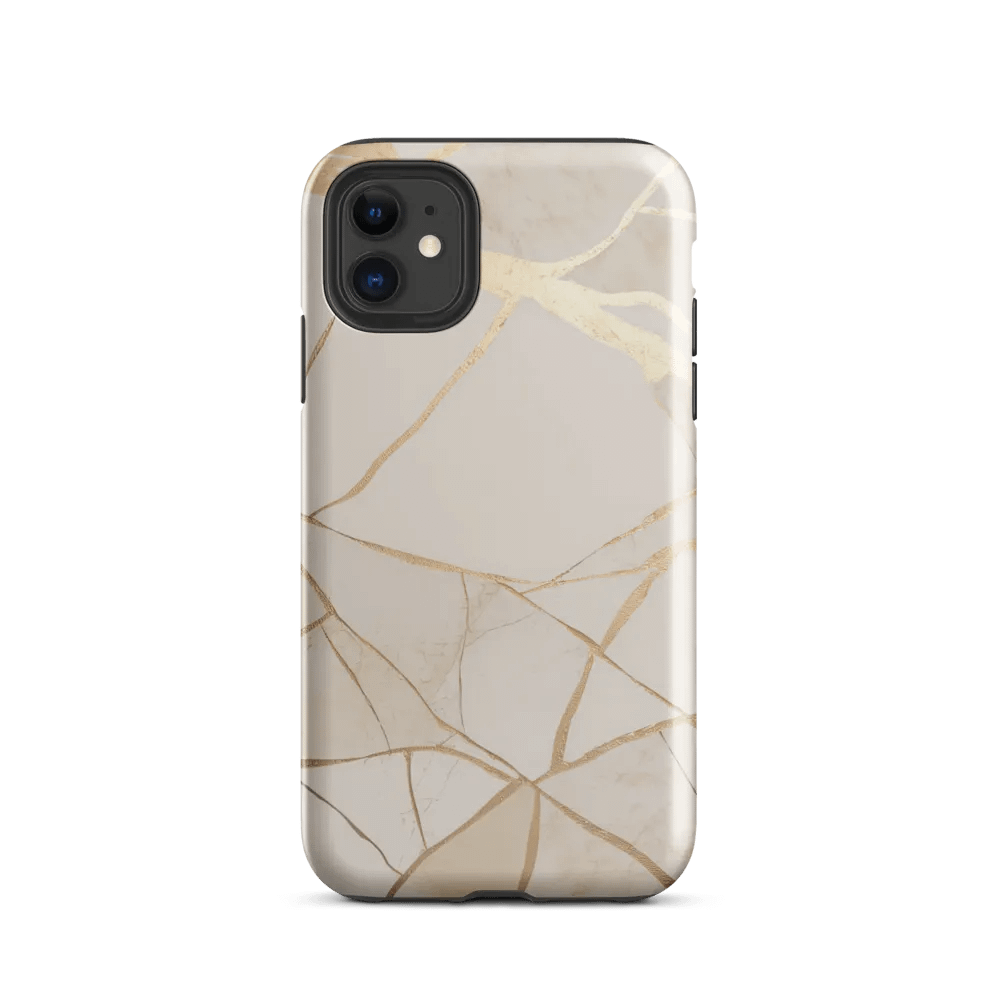 Pearl & Gold Kintsugi Tough iPhone Case product image (47)