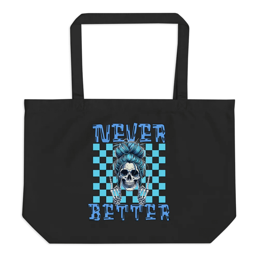 Never Better Skull Woman Rebellious Tote product image (1)