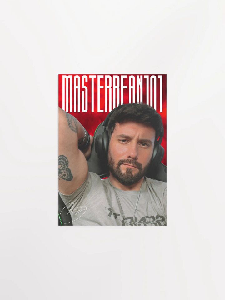 MasterBean101 Signed poster product image (1)