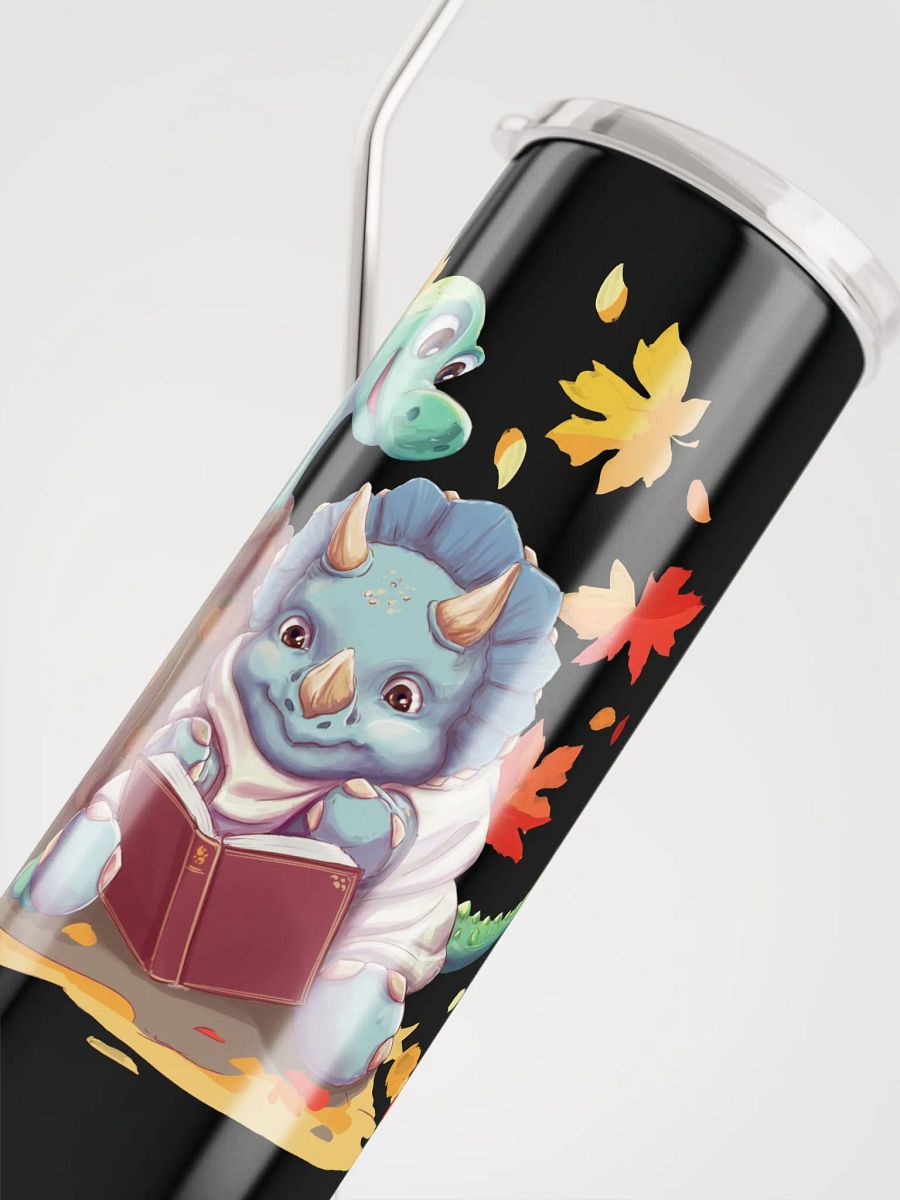 Fall Dino Water Bottle with Straw product image (9)