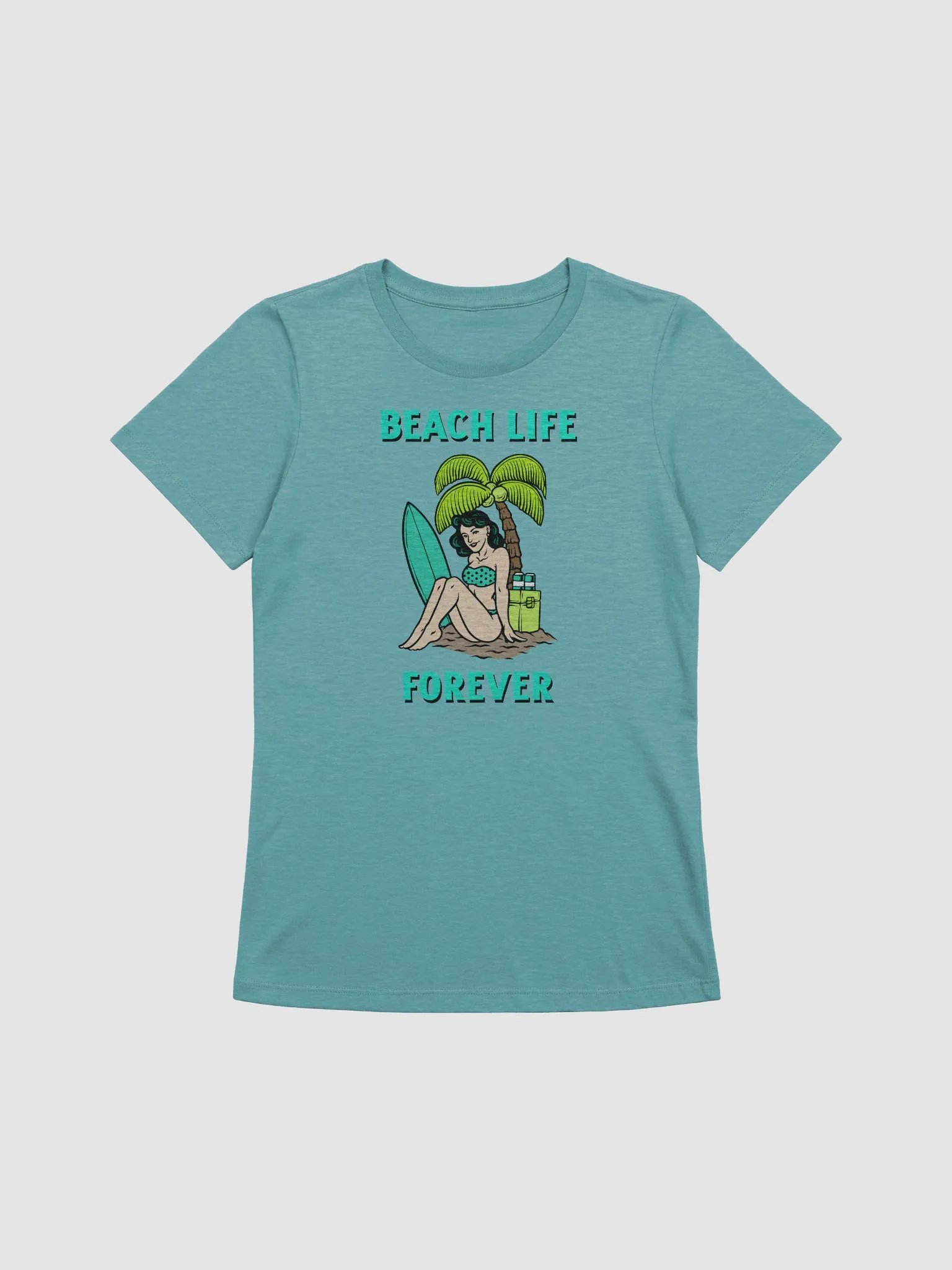 Beach Life Forever Vintage Women's T-Shirt product image (1)