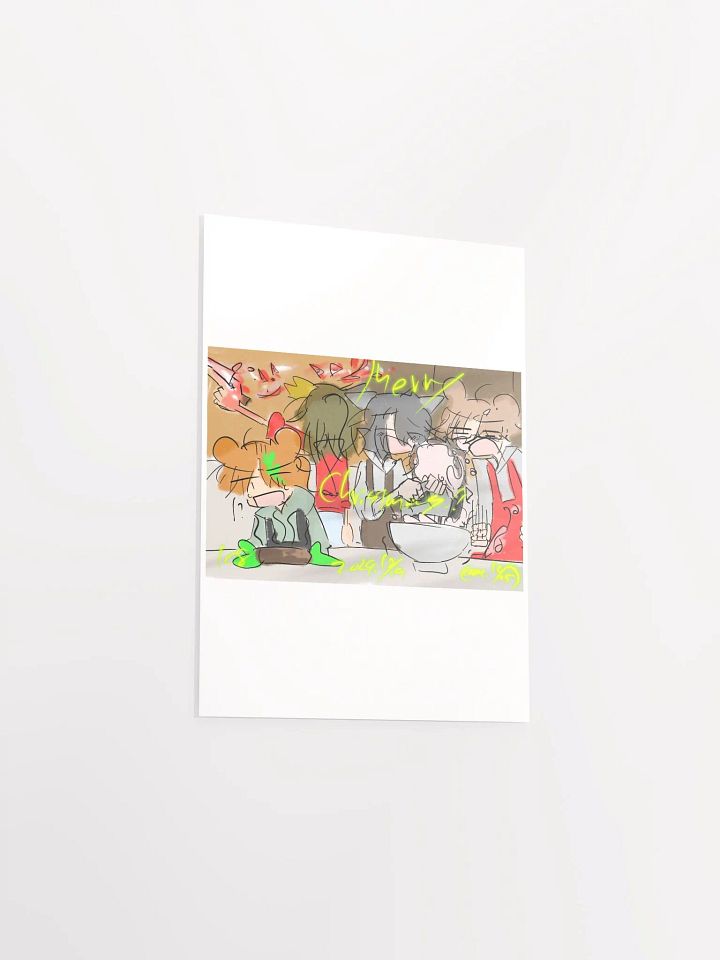 Finding a new member for this blog Christmas paper poster product image (2)