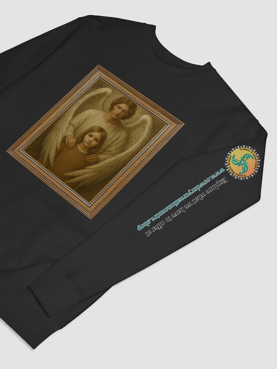 Angels Watch Over Them (Female) Cotton Heritage Premium Sweatshirt product image (21)