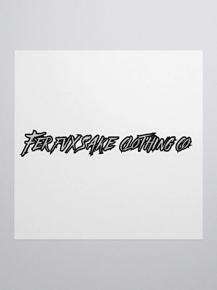 FFS - Kiss Cut Sticker product image (1)