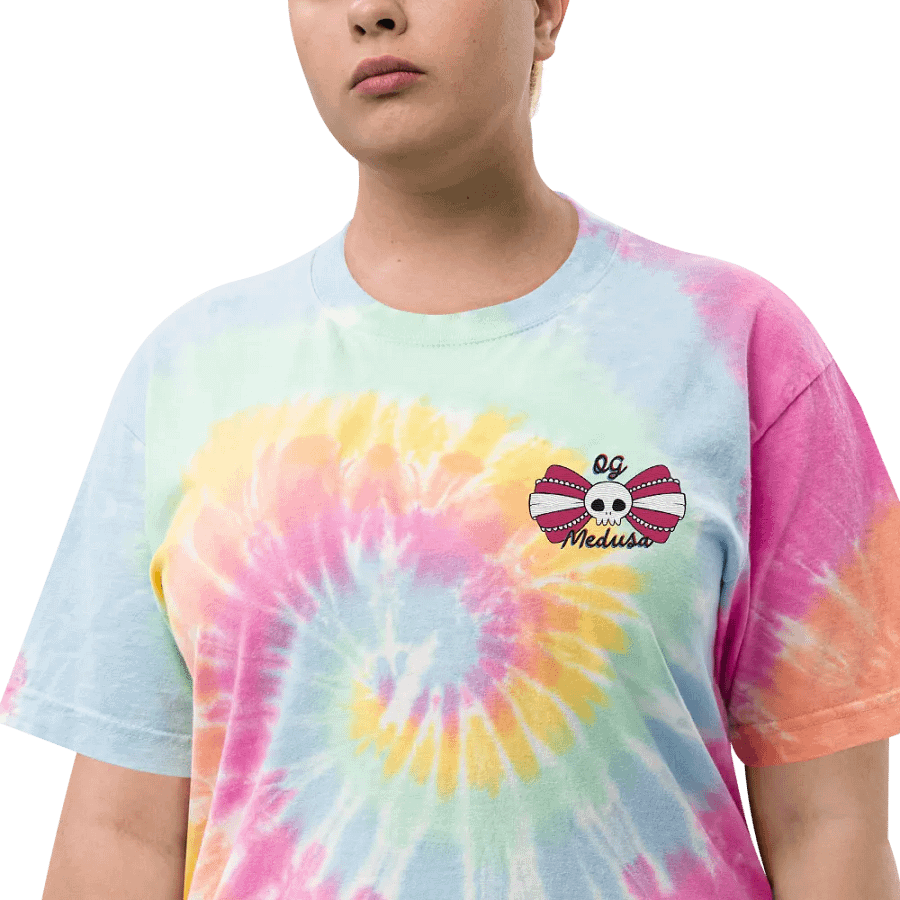 Chaos Cutie Tie Dye Tee - rainbow product image (1)