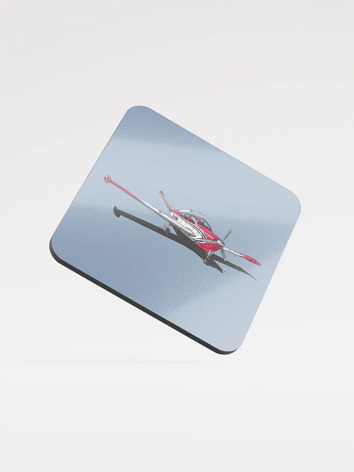 Bonanza V35B ZS-KAN Gloss Cork Coaster product image (1)