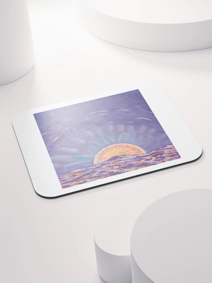 Seascape in the pink mouse pad product image (2)