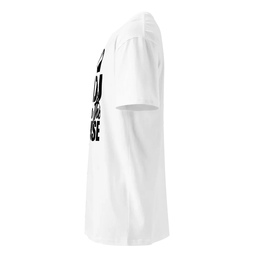 DJ T-Shirt With Graphic Rapper Merch Band Merch Music Merch By DJ GodSOUND "The DJ is in The House" Slogan AS Colour Unisex Premium T-Shirt product image (3)