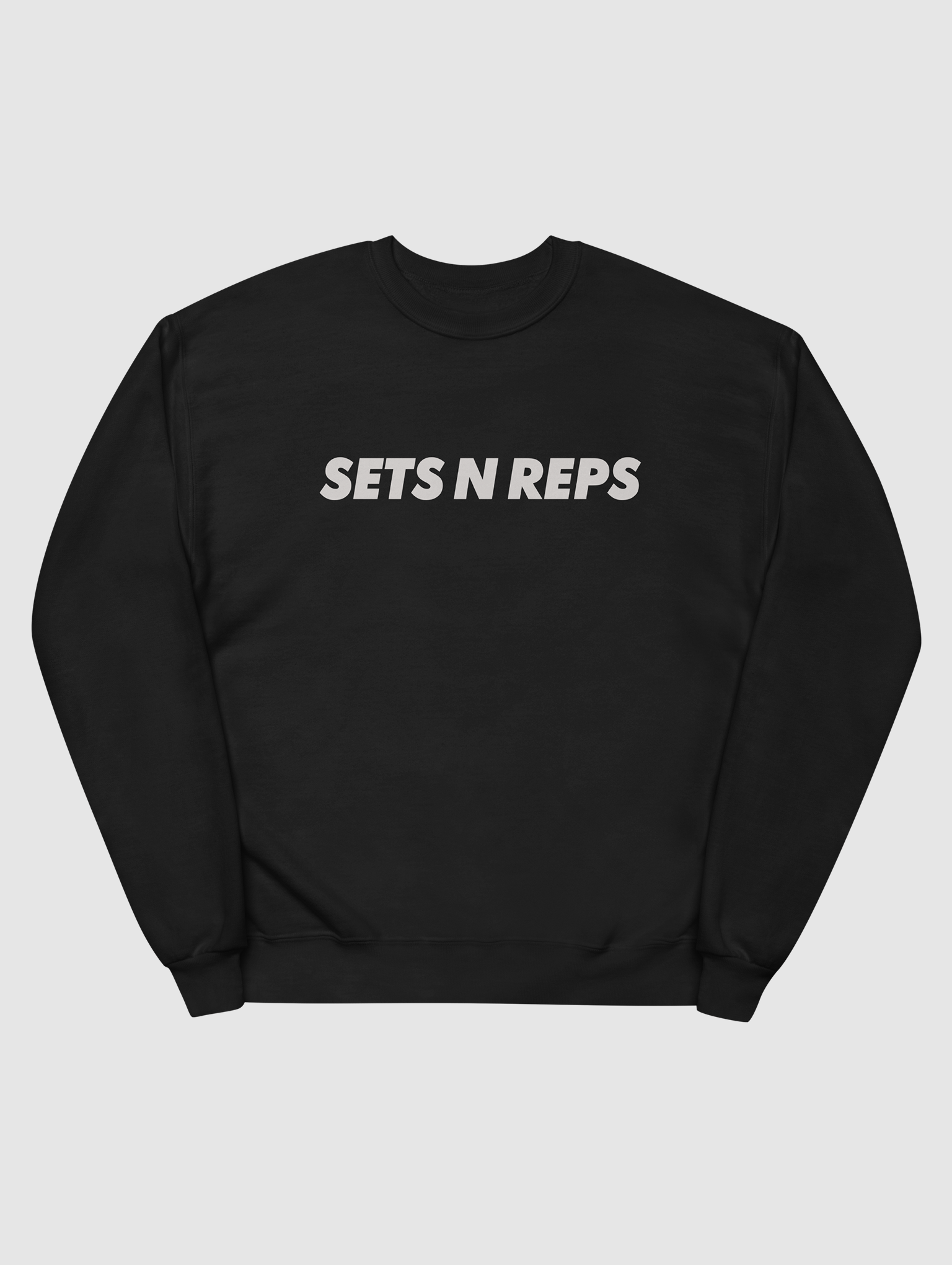 SNR Men's Classic Crewneck In Black product image (1)