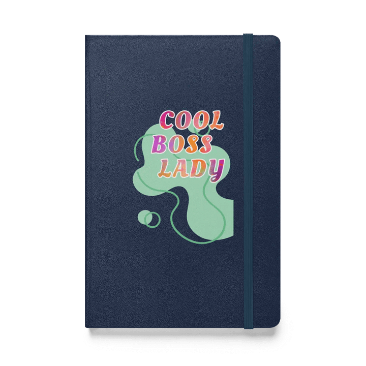Cool Boss Lady Hardcover Journal gift for lady boss product image (1)