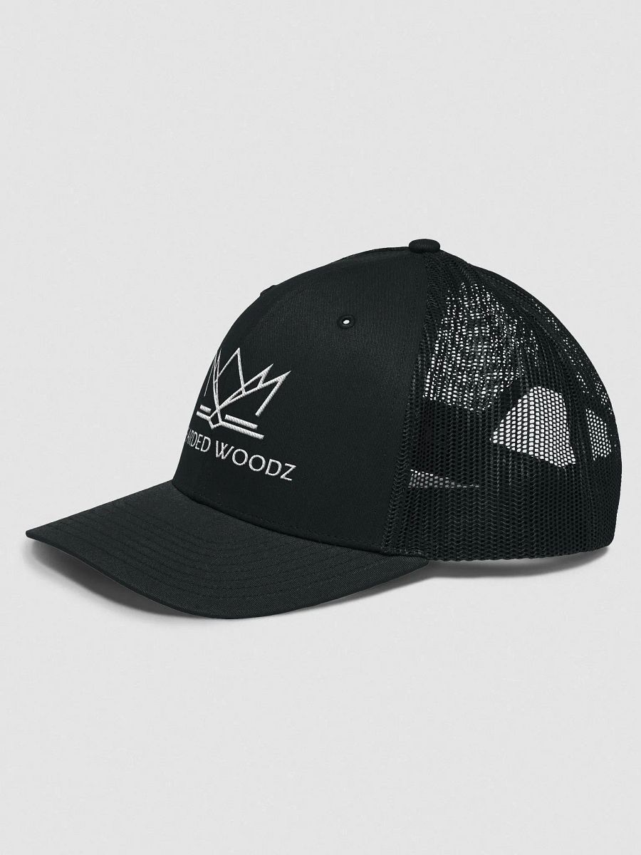Bearded Woodz Trucker Cap (White Embroidery) product image (2)