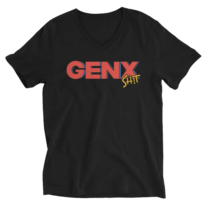 Trophies Black V-Neck T-Shirt product image (2)