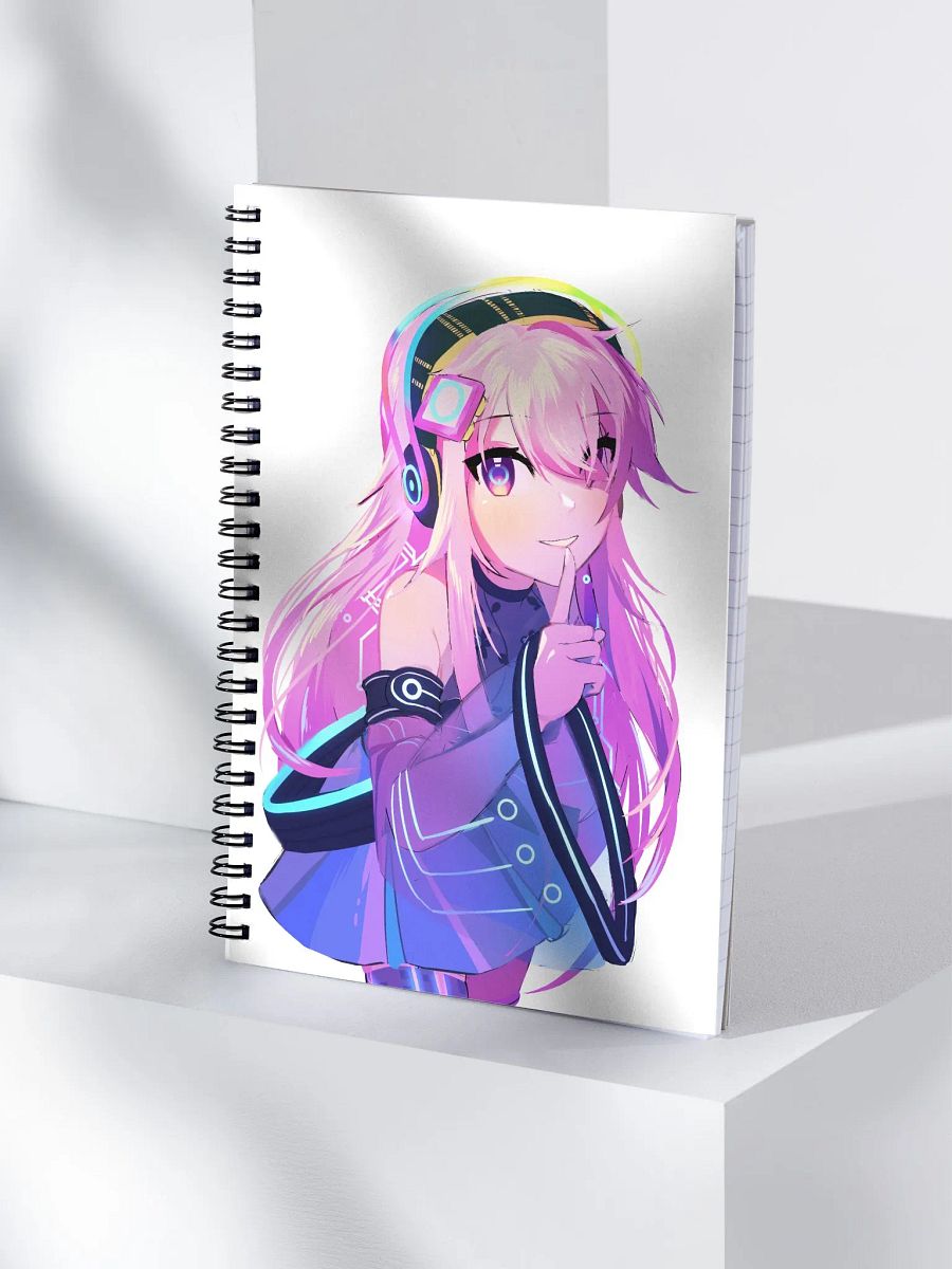 Akheera Notebook (With Retro Chibi on back) product image (3)