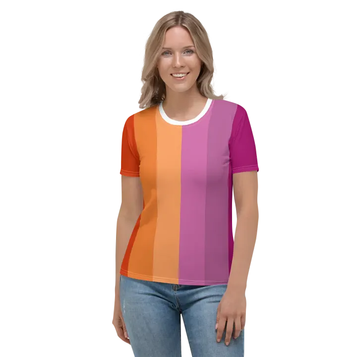 Lesbian Pride Flag - All-Over T-Shirt product image (2)
