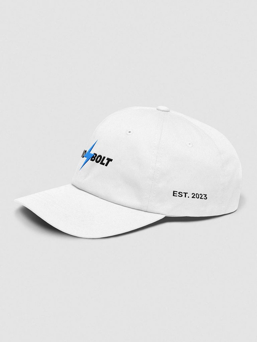 White VioBolt hat product image (3)