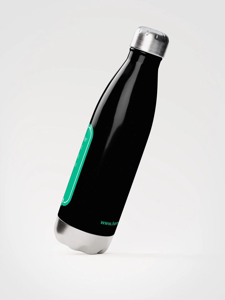 Stainless Steel Bottle with Lao Tzu Travel Quote product image (2)