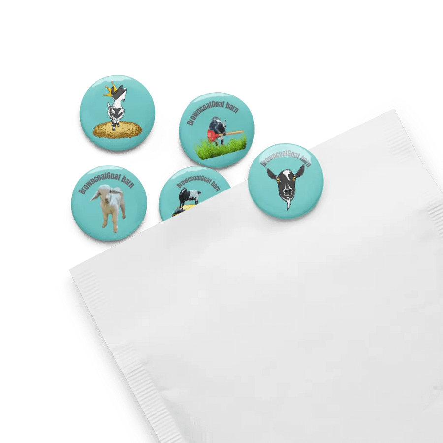 Goats Pin Button Set product image (10)