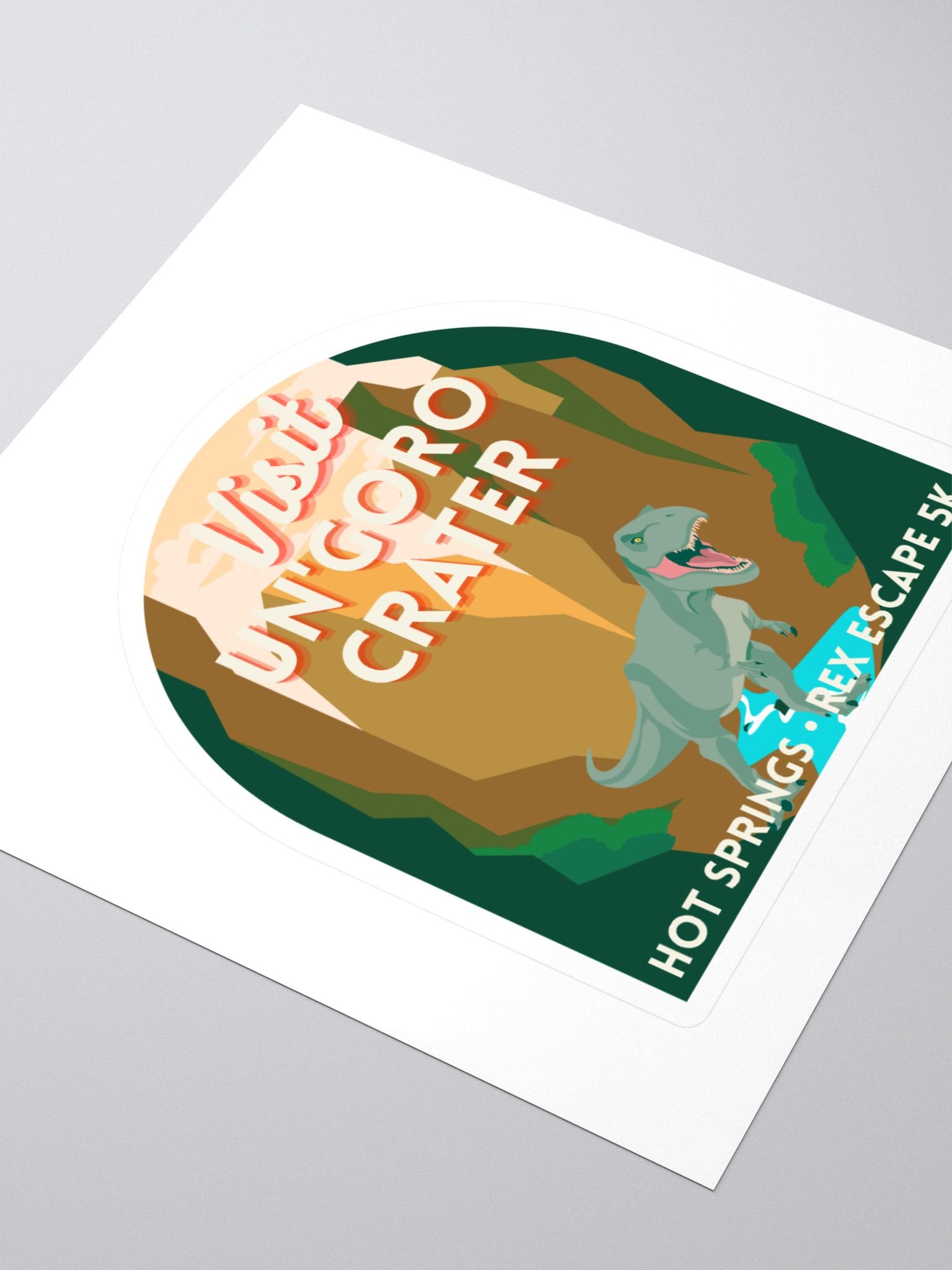 Visit Un'Goro Crater Sticker product image (3)