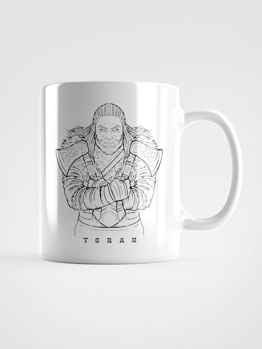 "Black Character" White Coffee Mug product image (6)
