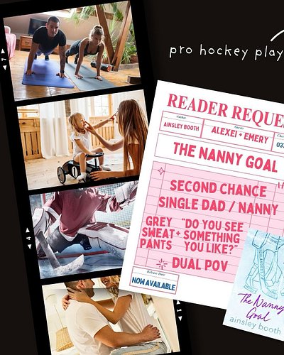 🔥TROPES🔥
🏒Grumpy / sunshine
🏒Single dad / nanny
🏒Brother’s best friend and former teammate
🏒Second chance after a ONS
🏒Virgin...