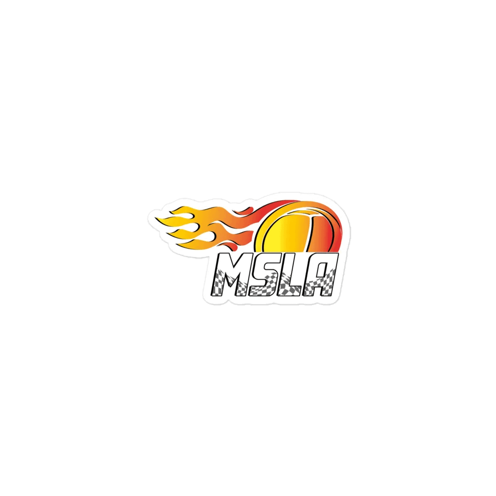 MSLA Logo Magnet - White product image (1)