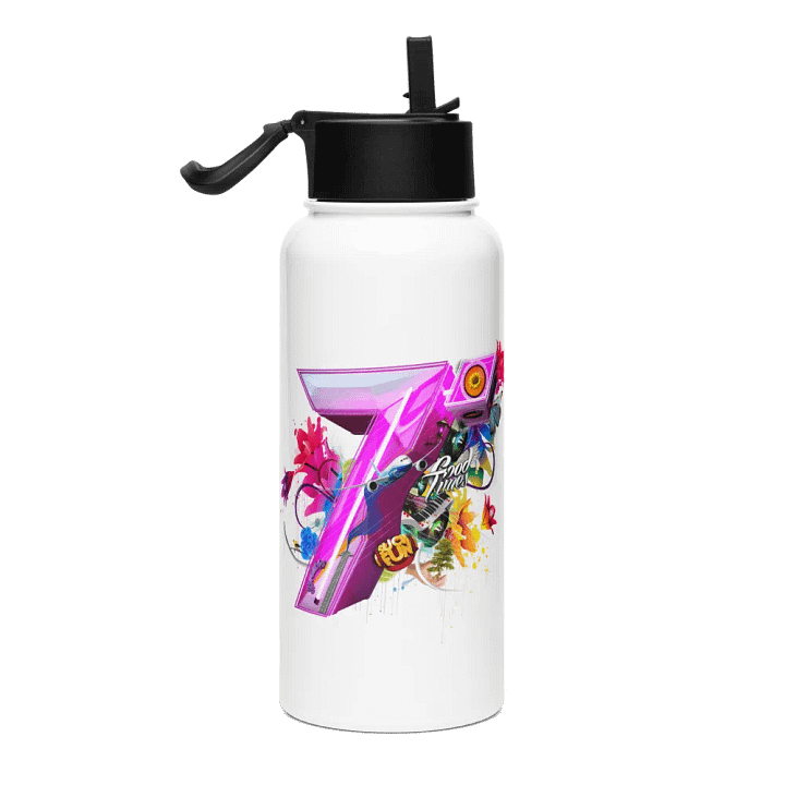 Tobu Stainless Steel Water Bottle: Good Times product image (1)
