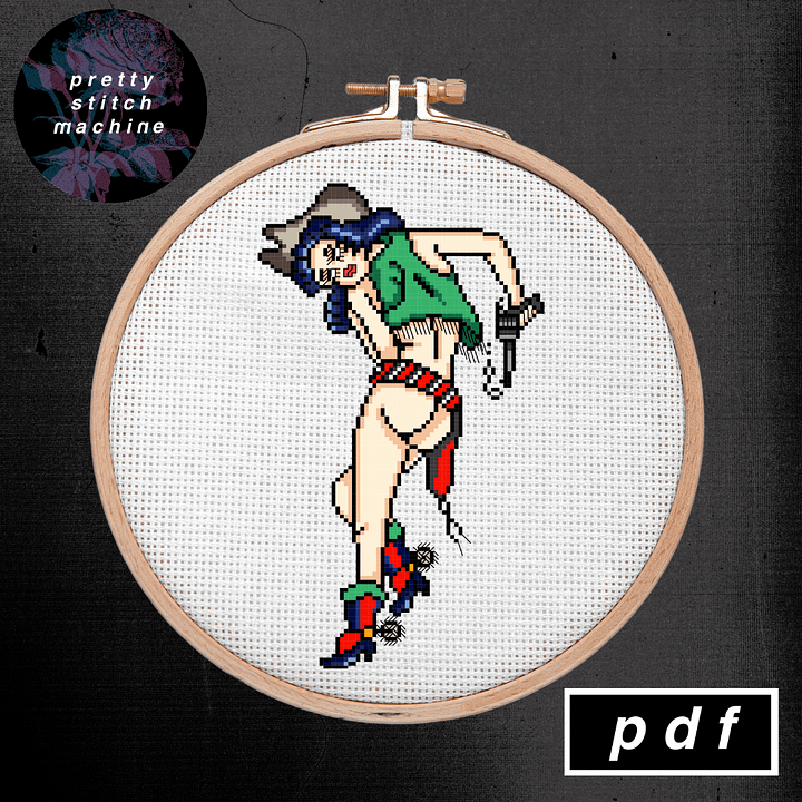 Bert Grimm Cowgirl Pin Up Pattern product image (2)