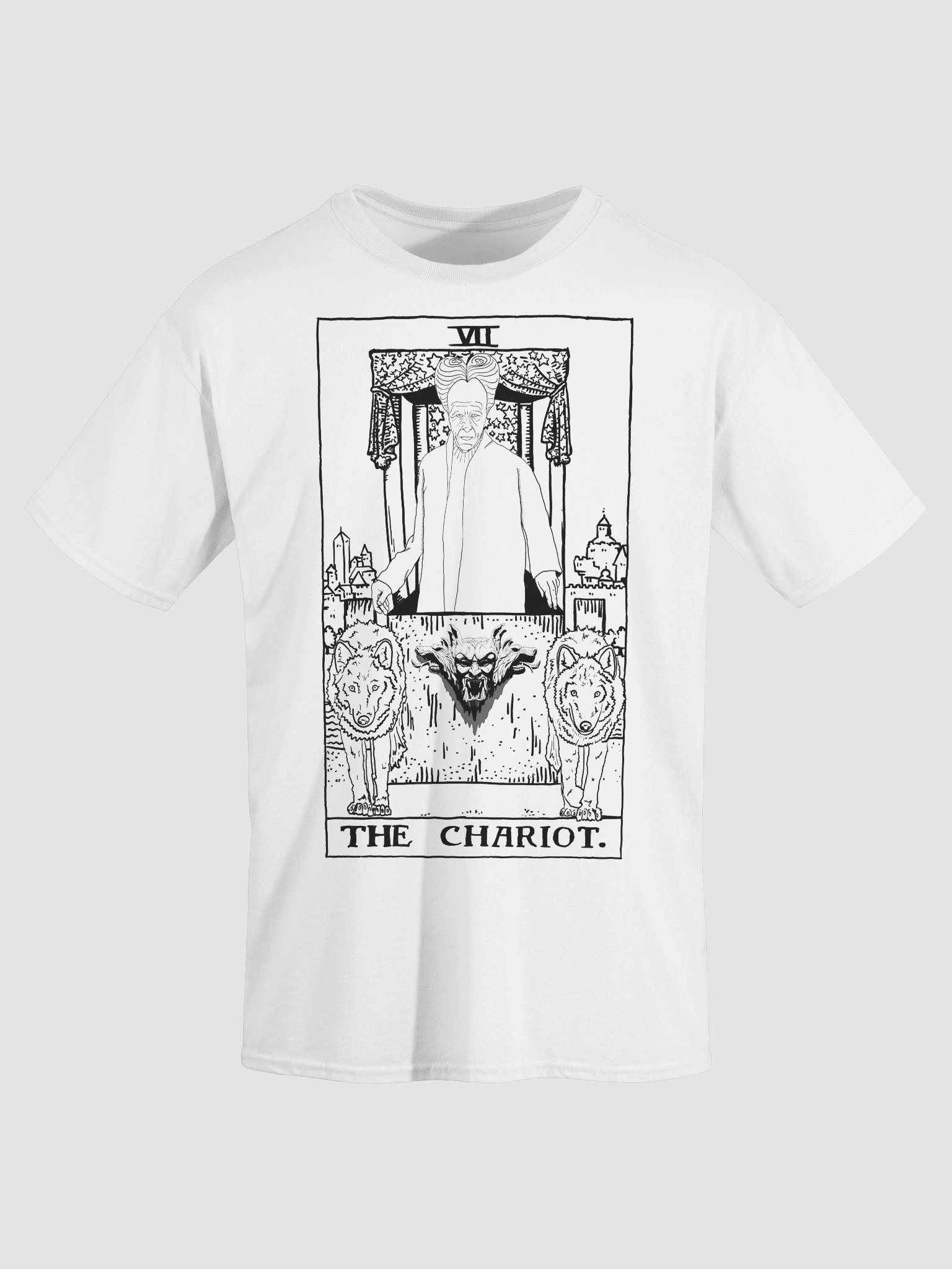 Bram Stoker's Dracula Chariot Tarot Card Shirt Minimalist product image (3)