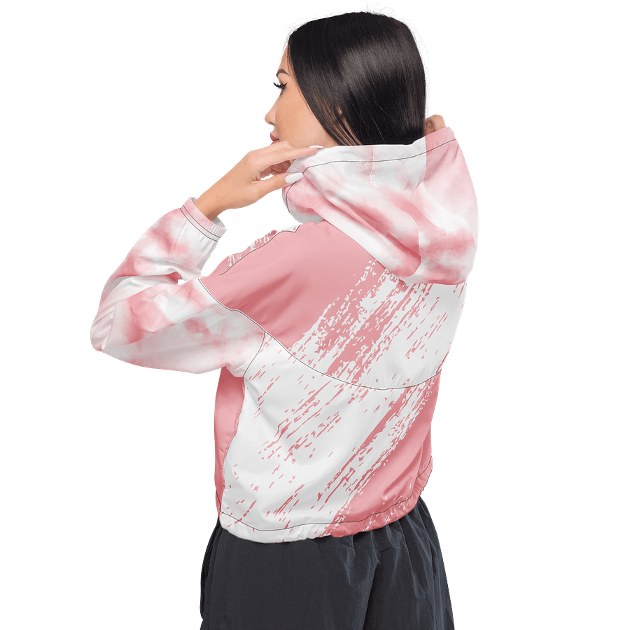Urban Pastel Dream Pink Mesh Windbreaker product image (5)