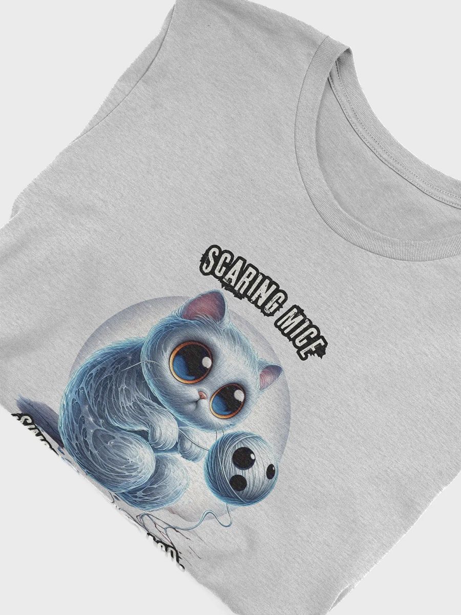 Cute 'Scaring Mice' Cat T-Shirt product image (29)