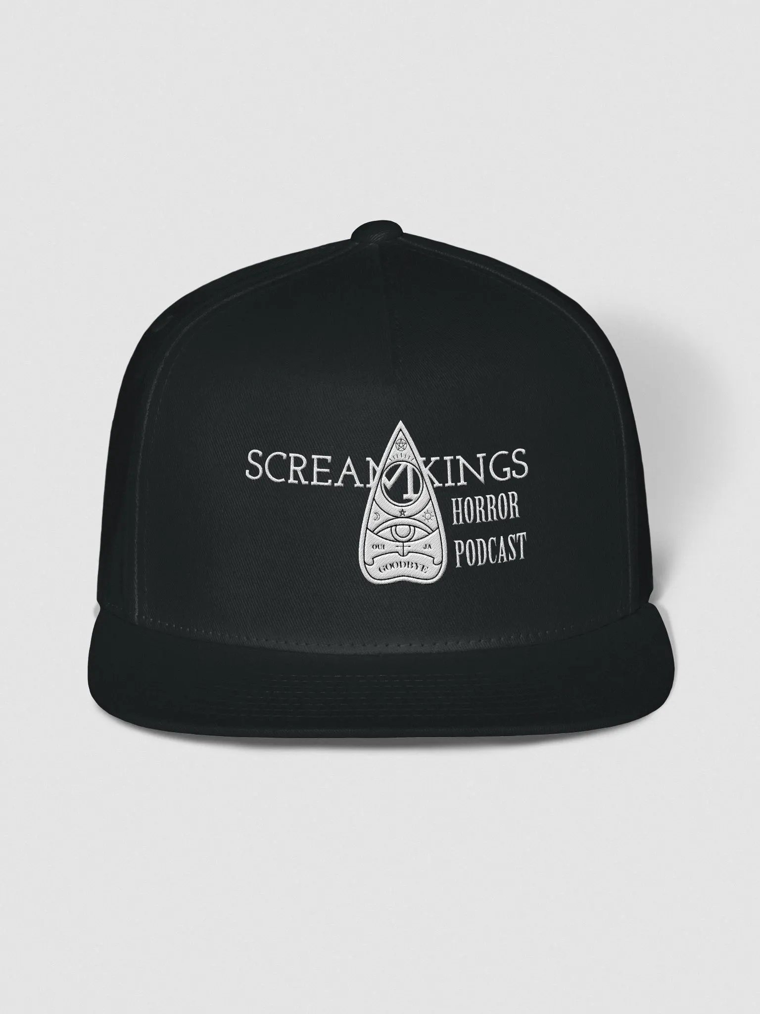 Snapback Flat Brim Logo Hat product image (3)