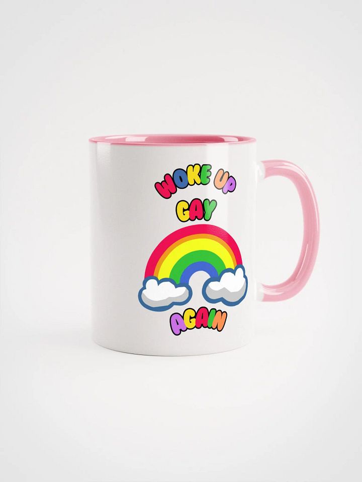 Woke Up Gay Again Rainbow Mug product image (2)
